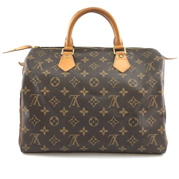 Louis Vuitton Handbags - Speedy  30 Boston Doctor Brown Monogram